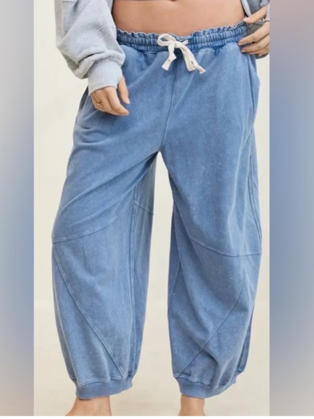 Aerie Baggy Barrel Leg Sweatpants